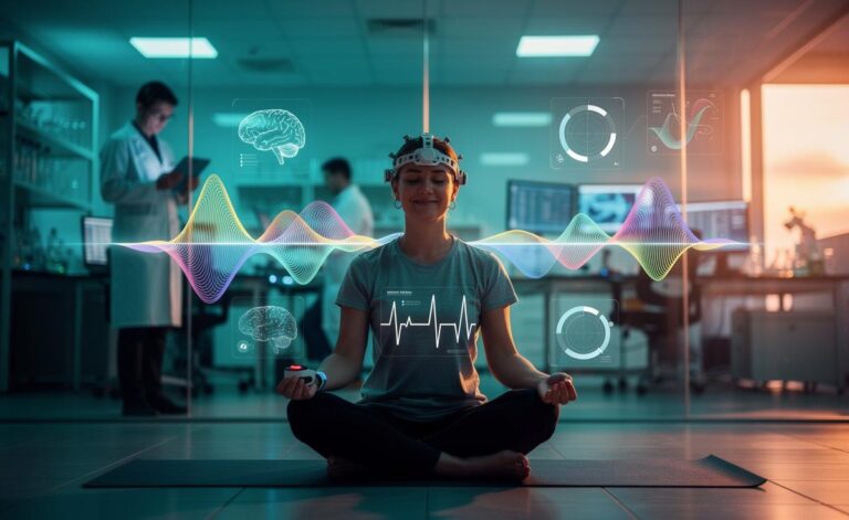 Illustration of 2026 studies revealing insights into meditation’s effectiveness