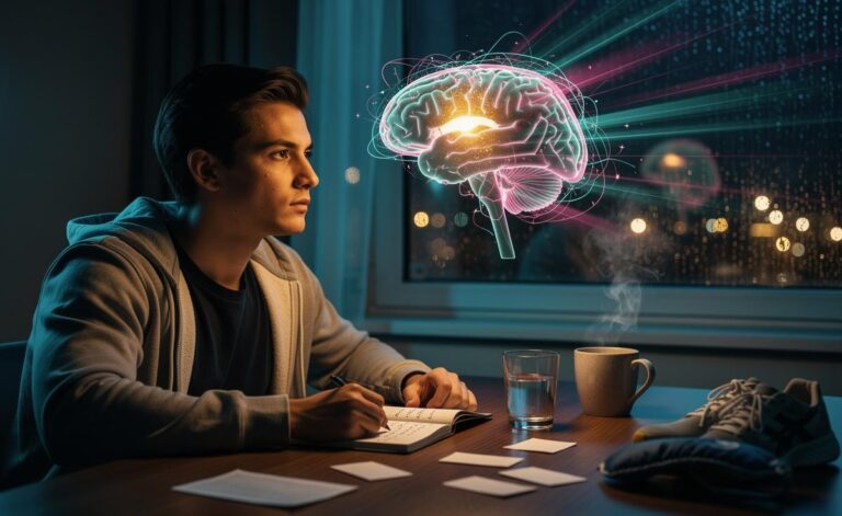 Illustration of how to boost your memory: neuroscience tips for better recall