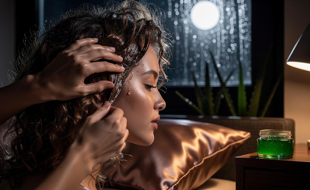 The Aloe Vera Gel That Tames Frizzy Hair Overnight