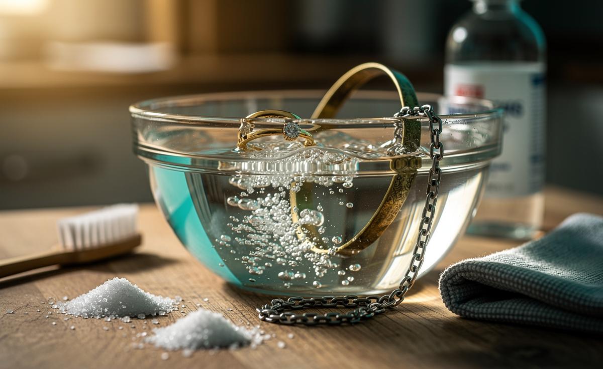 The Salt and Vinegar Mix That Cleans Jewelry in Minutes