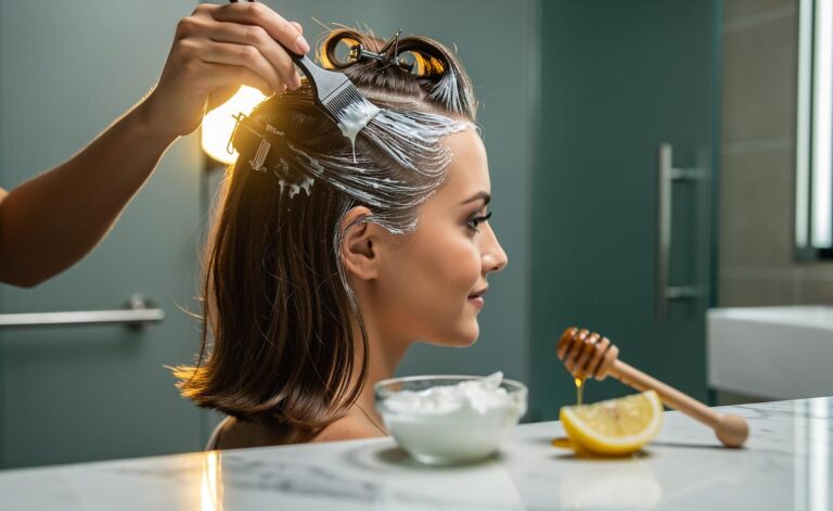 Illustration of the yogurt hair treatment that boosts volume in just 1 use