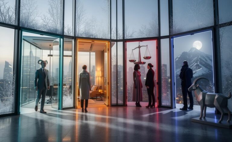 Illustration of [the four zodiac signs—Aries, Cancer, Libra, and Capricorn—embracing life‑changing opportunities on 15 January 2026]