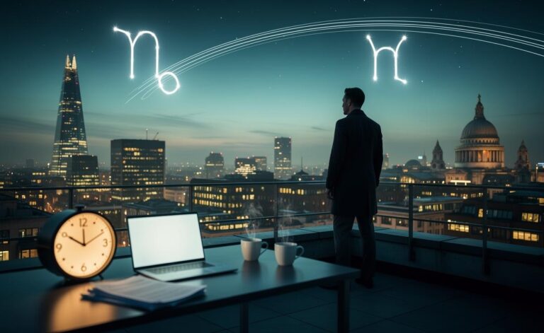 Illustration of astrological insights for 8 January 2026, with Capricorn season prompting pragmatic shifts across work, money, and relationships