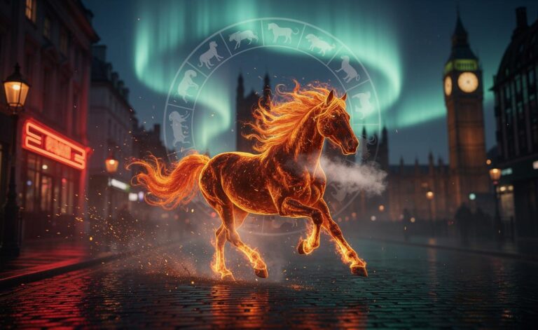 Illustration of Chinese zodiac energy acceleration on 3 January 2026 ahead of the Year of the Fire Horse