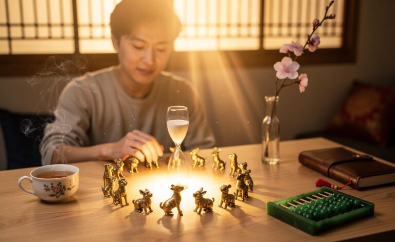 Illustration of Chinese Zodiac Insight For January 4, 2026 — Calm Progress Prevails