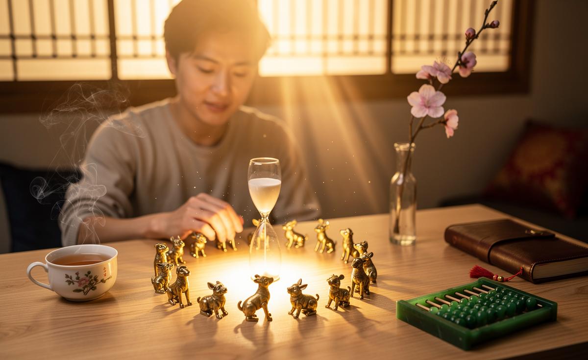 Illustration of Chinese Zodiac Insight For January 4, 2026 — Calm Progress Prevails