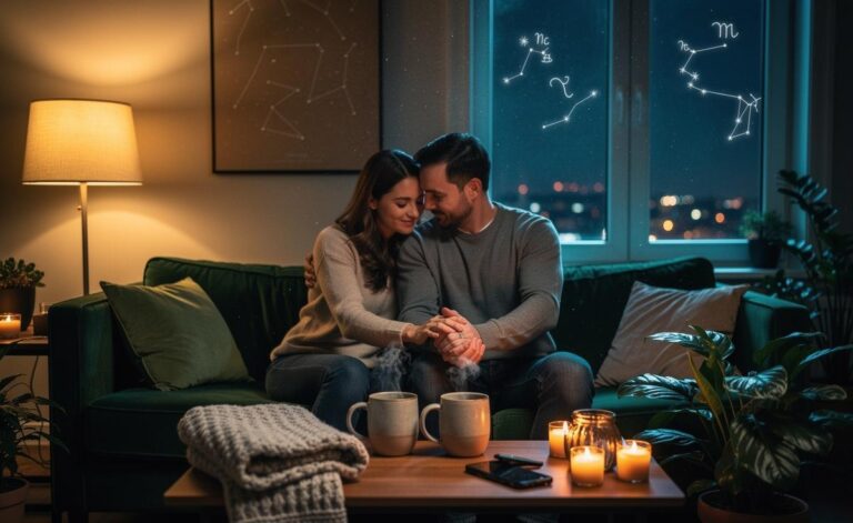Illustration of the January 2, 2026 love horoscope where comfort replaces uncertainty, highlighting steady connection and reliable rituals.