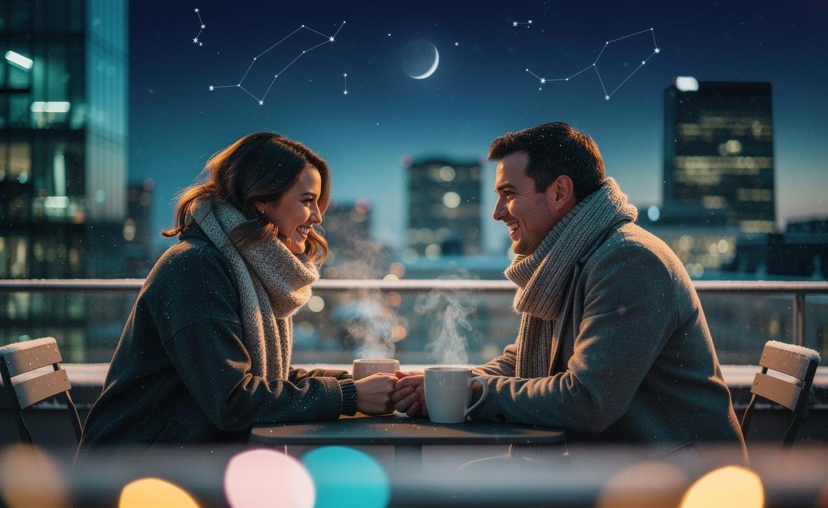 Illustration of Love Horoscope for January 4, 2026 — Emotional Ease Returns