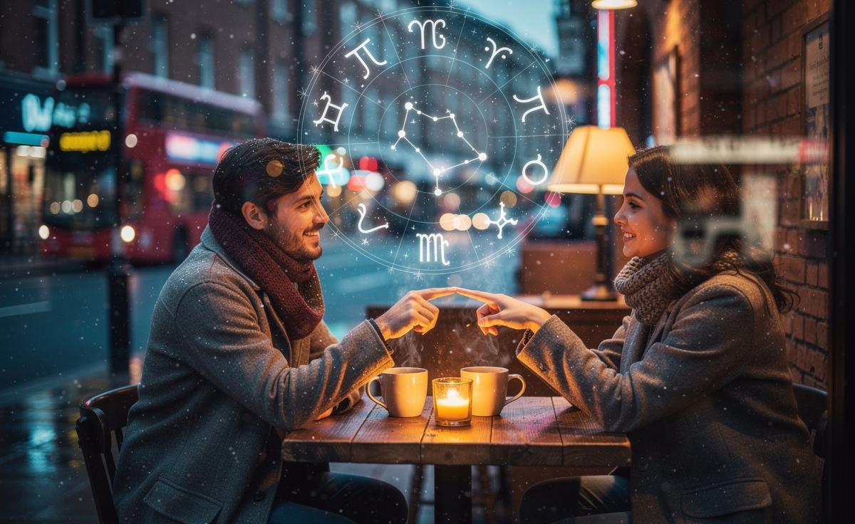 Illustration of the love horoscope for 7 January 2026 — a soul-stirring connection awaits