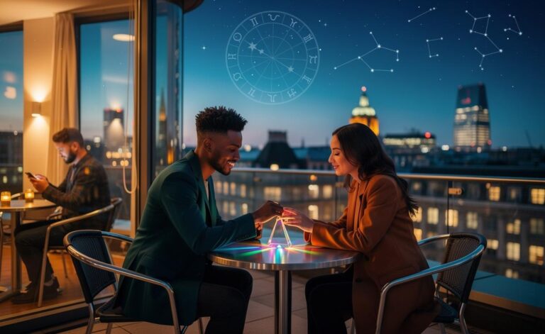 Illustration of the love horoscope for 9 January 2026, emphasising a new perspective that brings clarity in relationships