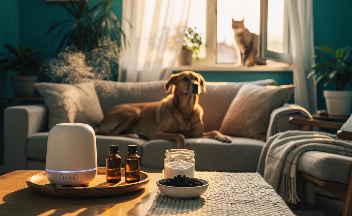 The Essential Oils That Banish Pet Odors Completely—Your Home Will Smell Fresh Again