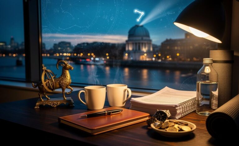 Illustration of the Capricorn-led astrology snapshot for January 2, 2026, highlighting practical timing windows (GMT) and themes of career, love, and wellbeing