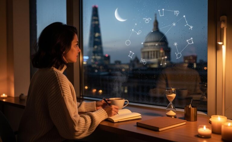 Illustration of the daily horoscope for 16 January 2026 as a New Moon infuses hope