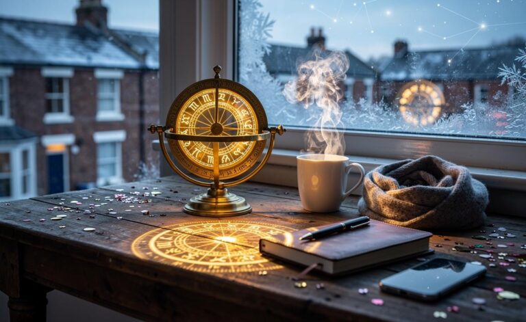 Illustration of the daily zodiac reading for 1 January 2026